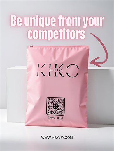 Only an Image Sample Digital Photo to See Pink Poly Mailers | Logo Printed Clothing Packaging Bags - Etsy