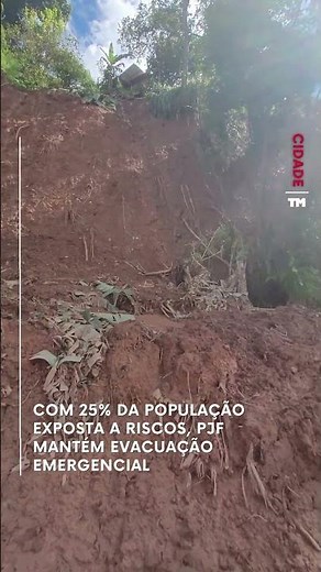 Com 25% da população exposta a riscos, PJF mantém evacuação emergencial