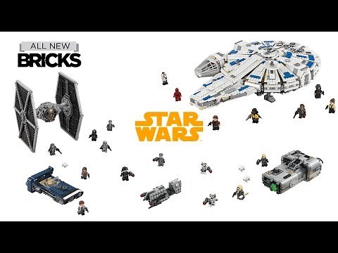 Lego Star Wars Solo A Star Wars Story Compilation of All Sets