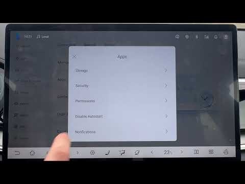 BYD SEAL U – How to Disable Apps Auto Start