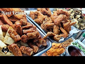 SINGAPORE HAWKER FOOD | Xiang Xiang Nasi Lemak (香香哪唏噜嗎) | Tanjong Pagar Food Ct （Closed Permanently)