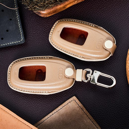 Audi E-tron Leather Key Cover by KSL MADE, Audi A1 A3 A4 A5 A6 A7 A8 TT R8 Q3 Q5 Q7 Q8, ... Gift for Son - Etsy