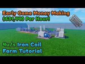 Iron Coil Farm Tutorial | Industrialist Roblox