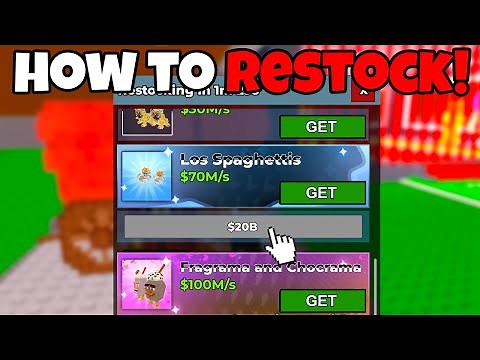 How to RESTOCK BRAINROT DEALER in STEAL a BRAINROT!