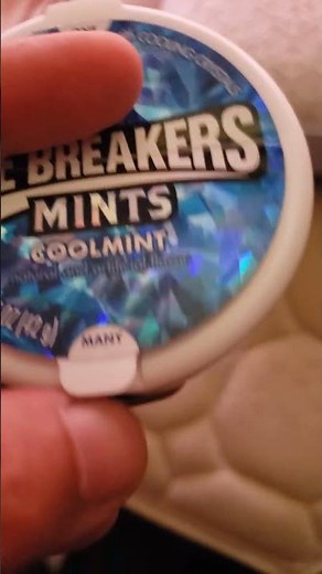 Ice breakers mints( cool mint flavor).