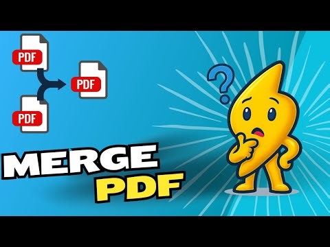 How to merge pdf files into one