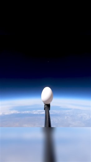 Can an Egg Survive a 100,000 Foot Drop? (@MarkRober/YT)