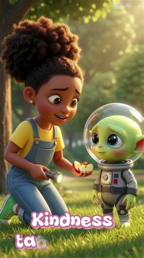 He Thought Soap Was Candy! 😱🧼 #animation #wholesome #cartoon #lostalien #kindness #storytime #cute