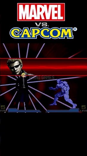 Albert Wesker Special Moves Marvel vs Capcom mugen #marvelvscapcom #marvel #gaming #games