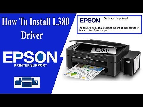 Let's install the Epson L380 Driver on Windows 10 | Windows 11