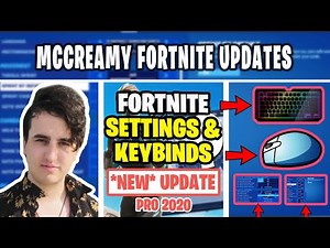 McCreamy Fortnite Settings, Keybinds and Setup [Updated 29 July 2020]