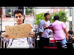 Bullying a Homeless Child Social Experiment (MUST WATCH)