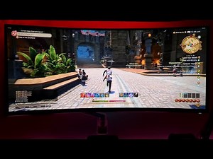 Final Fantasy XIV - AW3423DW - ULTRAWIDE OLED - i9-12900K + RTX 3090