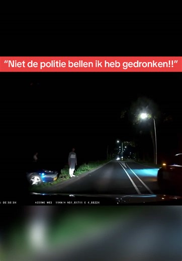 Dame met alcohol achter het stuur in de berm