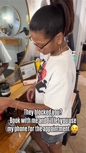 3.4K views · 43 reactions | I got you boo - - - #funnyreels #humor #memes #comedy #laugh #funnyvideos #comedyvideos #relatable #lmao #lol #hairmemes #hairstylisthumor #hairfails #hairstylistproblems, #hairtransformation #arizonastylist #blackhairstylist #haircolorfails #haircutmemes #salonlife #hairstylistlife #beautymemes #arizonastylist #blackhairstylistaz #blackhairstylist #block #blocklist #newphone #badnews #toxic | Blessings by Bri | Facebook