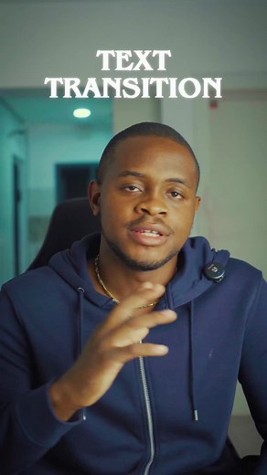 Chroma Key Text Transition for Cinematic Projects