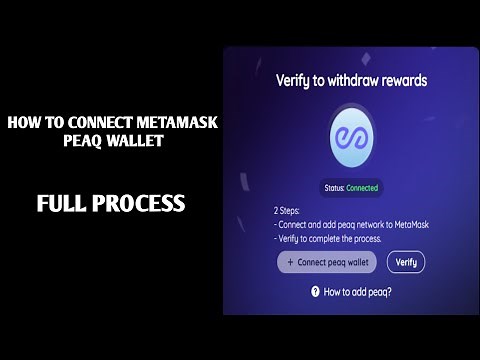 HOW TO CONNECT METAMASK PEAQ WALLET IN KAISAR/ PEAQ WALLET CREATE/ METAMASK PEAQ WALLET