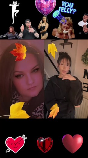 #duet with @LEIGHA (leah) 💛♥️ #fyp #fyp #inyourhead