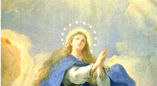 The Immaculate Conception: the embrace of God's love at both the beginning & the end of Time