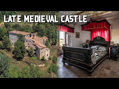 Abandoned 14th Century Castle in Spain - Everything Left Behind