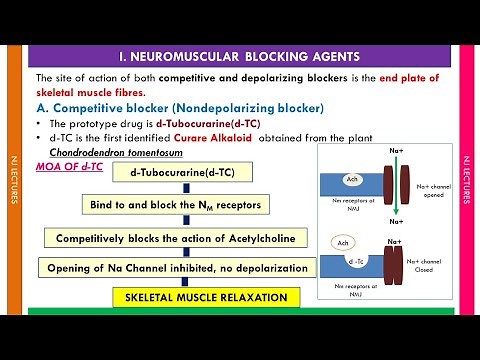 Skeletal muscle relaxants