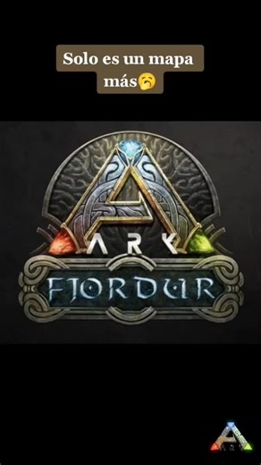 Solo es un mapa más...🥱 #ark #fjordur #fyp #newdinosaur