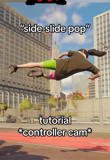 “side-slide” pop tutorial #skate4 #tricklining #viralvideo #glitch #xyzbca