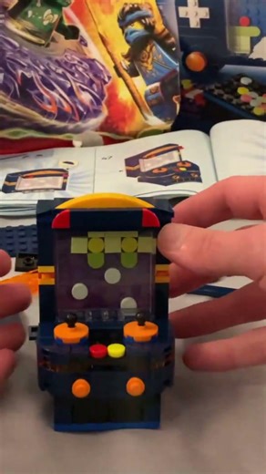 Building My Childhood! 🕹️🧱 #lego #retrogaming #3in1