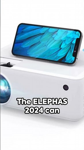 Mini Projector Revolution: Unveiling ELEPHAS 2024! #futuretech #techbiggest #tech