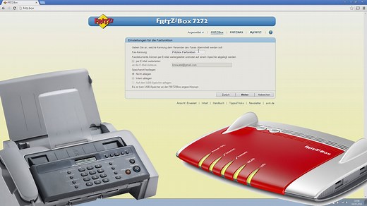 Faxfunktion in der Fritzbox einrichten und Faxe per E-Mail empfangen | knowaTEL GbR - Ihr Partner für Telekommunikation in Winsen (Aller)