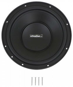 Jensen Marine Subwoofer - Recessed Mount - 10-1/4" Diameter - 500 Watts - Black - Qty 1 Jensen Marin
