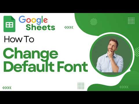 How To Change The Default Font In Google Sheets