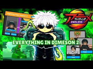 🟢FULL DIMENSION 2 GUIDE to LITERALLY EVERYTHING 🟢Anime Fighting Simulator Endless