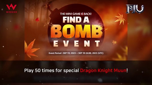 3 comments | Greetings Webzeners! Here's what you should check out this week!  Today’s topics: #WEBZEN #MUArchangelSea #MUOnline  MUA Sea: Flag Day Festival  MU Online: Find the Bomb Event | WEBZEN | Facebook