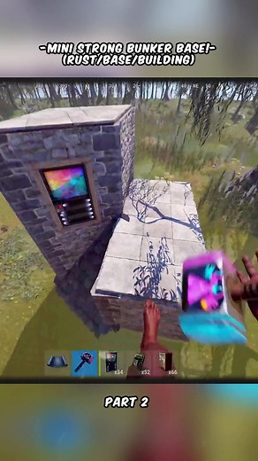 Ultimate Mini Strong Bunker Base Build Guide in Rust (Part 2)