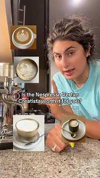 Nespresso Vertuo Creatista, is it worth it? #nespresso #nespressovertuo #coffeeshort