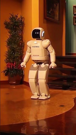 ASIMO Robot Walks Down The Stairs #shorts #travel #honda #asimo #robot