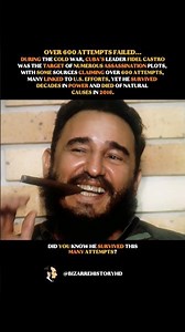 Fidel Castro Survived 600+ Assassination Attempts #history #cuba