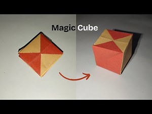 How to Make an Origami Magic Cube | Easy & Satisfying
