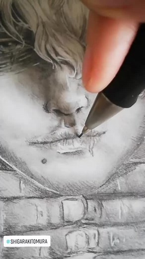 #shigaraki #shigarakitomura #myheroacademia #fy #fypage #foryoupage #animefanart #skizze #realisticart #tomurashigaraki #anime