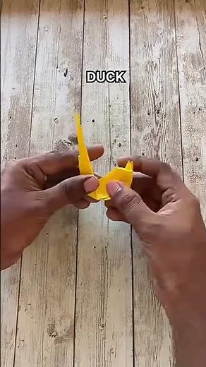 The most relaxing paper duck origami tutorial 📄😌