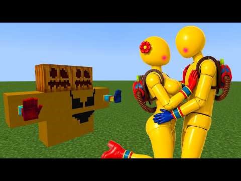 Poppy Playtime PLAYER GIRL X PLAYER 🌟 Addon in Minecraft PE