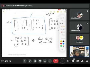 Hopfield Neural Network - Exercise and Revision