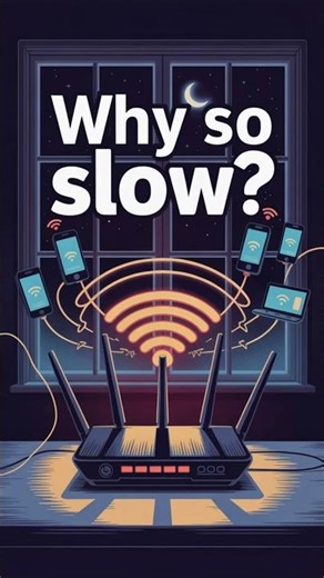 Rush Hour Happens Inside Your Router #technology #internet #shorts