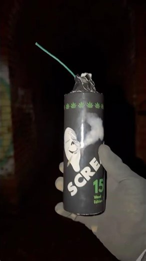 SCREAM WEED EDITION🍁 #firecracker #whistle #flash