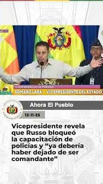 Lara revela denuncia con Augusto Russo #ahoraelpueblo