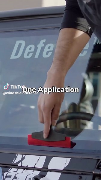 Peel off damage, and keep driving. _____ Windshield Defense™ by Racing Optics 🇺🇸 Made in the USA 📦 Free nationwide shipping 🔗 windshielddefense.com