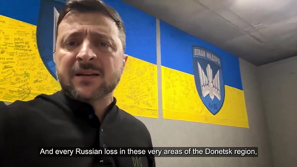 Zelensky says Russia forced to 'push back the deadlines' on capturing Pokrovsk and Dobropillia