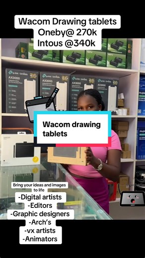 Wacom Drawing Tablets for Digital Creators