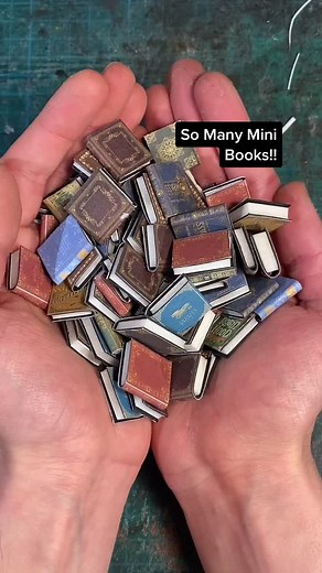 Creating Realistic Miniature Books